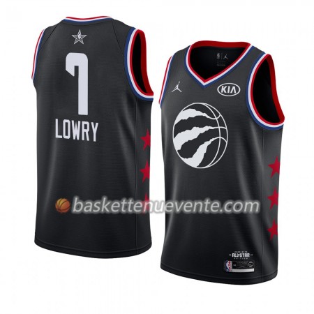 Maillot Basket Toronto Raptors Kyle Lowry 7 2019 All-Star Jordan Brand Noir Swingman - Homme